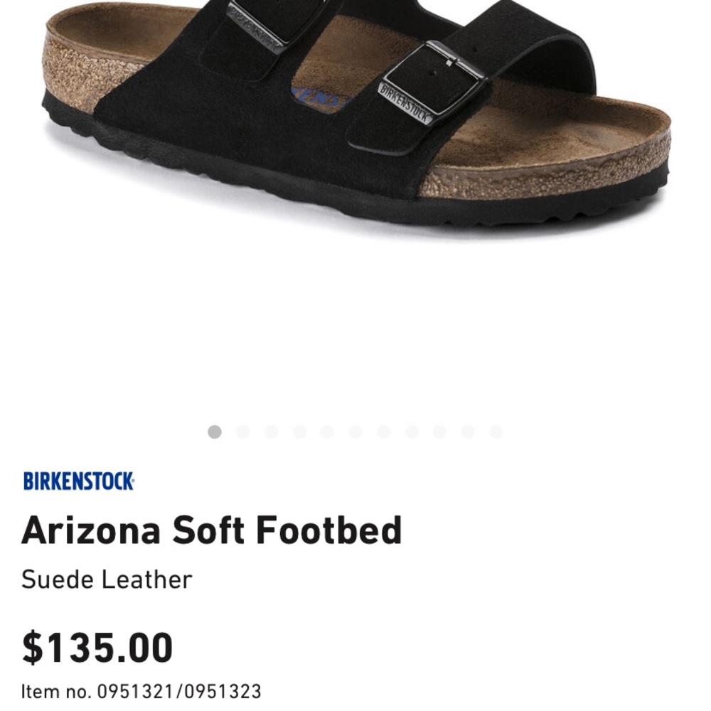 NWT Black Birkenstocks